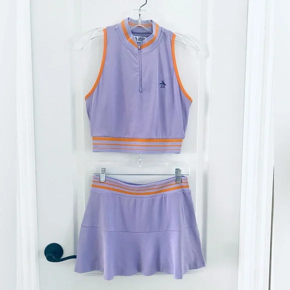 Original Penguin Skort and Cropped Top Set - Picture 1 of 11